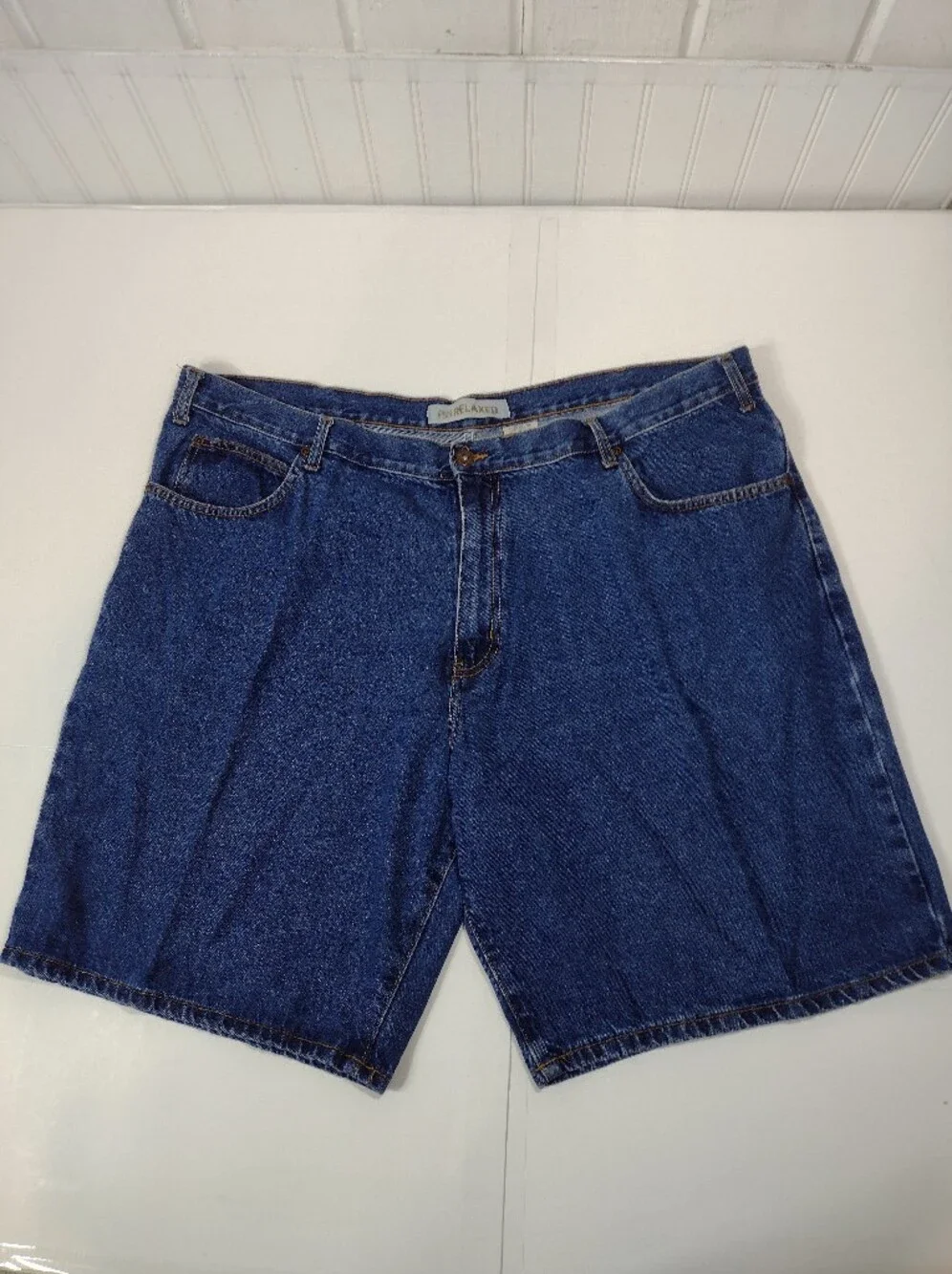 Faded Glory Men's jeans Dark Blue Denim Shorts. (46)